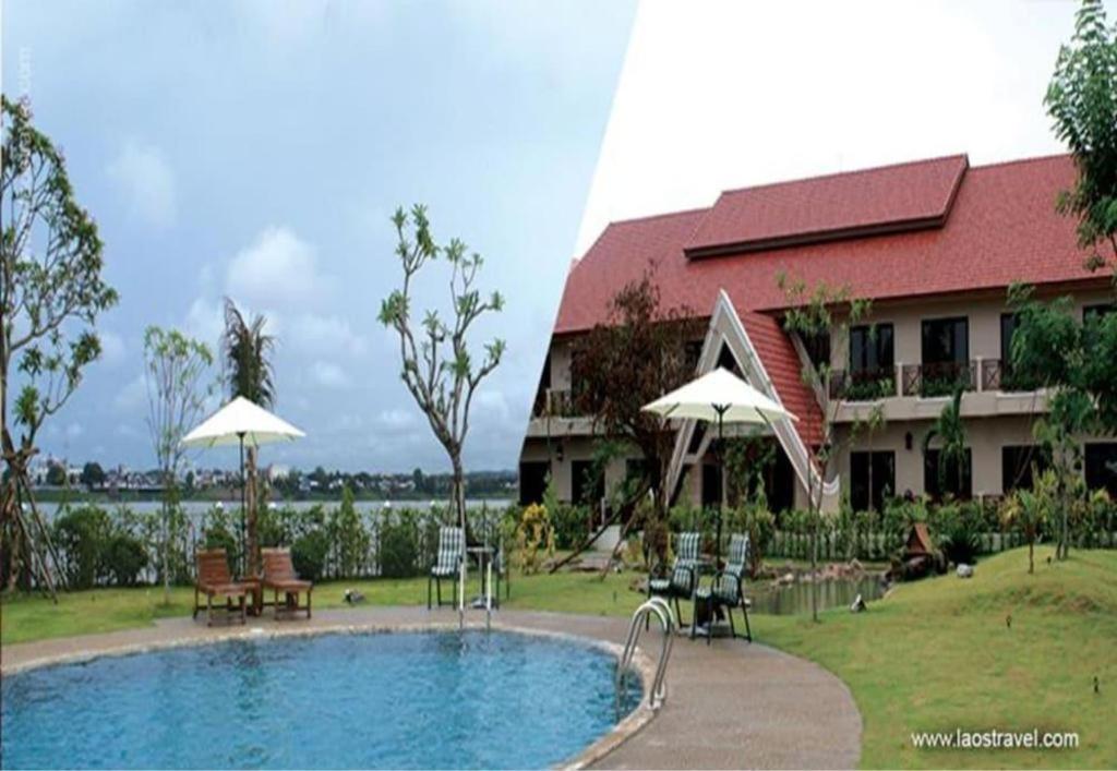 Daosavanh Resort & Spa Hotel Savannakhet Bagian luar foto